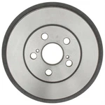 Acdelco 18B587 Brake Drum Rear, Turned, Cast Iron, Regular, Plain Cooling Fins. Fixed Price $63.46.