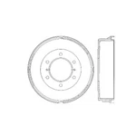 Centric 123.42025 Tek Standard Brake Drum. Fixed Price $72.93.