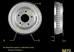 Bendix PDR0199 Brake Drum. Fixed Price $114.99.