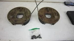 Gm 14 Bolt 13X3.5 Rear Brake Differential Backing Plate Set 73-83 K30 C30 #1. Fixed Price $150.00.