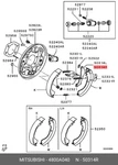 Genuine Oe Leverp/brk Operatin 4800A040 For Mitsubishi 4800-A040. Fixed Price $14.80.