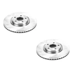 SET-P15AR85182-2 Powerstop Brake Discs 2-WHEEL Front Fwd Ford Edge 15-21. Fixed Price $173.78.