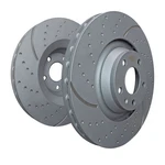 Ebc GD1386 Turbo Groove Vented Front Discs For Audi A3/A3 Quattro/tt & Vw Gti. Fixed Price $323.95.