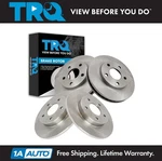 Trq Front & Rear Brake Rotors Set Fits Buick Cadillac Oldsmobile. Fixed Price $164.95.