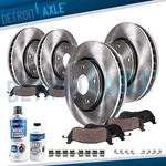14.29" Front 13.78" Rear Brake Rotors Pads Kit Ford Explorer Lincoln Aviator. Fixed Price $253.52.