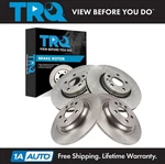 Trq Front & Rear Brake Rotors Set Fits Volvo. Fixed Price $194.95.