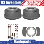 Raybestos Rear Brake Drums & Shoes Hardware Kit For Dodge Ram 2500 2000 2001. Fixed Price $532.68.