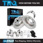 Trq Brake Pad & Rotor Kit Semi-metallic Fits 2009-2013 Mazda. Fixed Price $249.95.