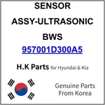 957001D300A5 Kia Sensor Assy-ultrasonic Bws New Genuine Oem Part. Fixed Price $44.99.