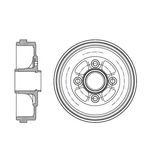Brake Drum-premium Preferred Centric 122.42029. Fixed Price $52.45.