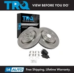Trq Rear Brake Pad & Rotor Kit Fits 2017-2019 Chevrolet Camaro. Fixed Price $139.95.