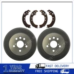 Centric Rear Brake Drums & Shoes 3PCS For Toyota Camry 1987. Fixed Price $135.91.