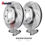 Front Brake Rotors Pads For 2007 - 2017 Toyota RAV4 Pirus Lexus HS250H. Fixed Price $69.34.