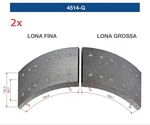 2 Sets Of Duroline 4514-G Truck Brake Lining Liner Pad Shoe Dodge Gmc 10-9. Fixed Price $59.99.