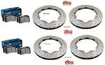 Dba 5000 Slotted Drilled Front / Rear Disc Brakes Rotors Upgrade Hawks Hps Pads. Fixed Price $1599.00.