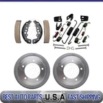 Rear Brake Drum Shoes Hardware Kit Spring Fits 2002-2004 Chevrolet Tracker. Fixed Price $210.01.