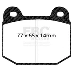 Ebc Brakes DP4197/2R Yellowstuff Street And Track Pads. Fixed Price $130.80.