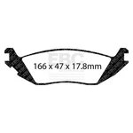 Ebc Brakes ED91639 Truck/suv Extra Duty Pads. Fixed Price $172.86.