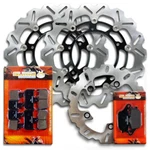 Front+rear High Performance Disc Rotors+brake Pads Yamaha YZF-R1 2007-2014. Fixed Price $415.80.