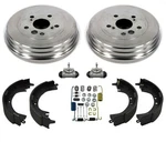 Fits 2001-2002 Toyota RAV4 Rear Brake Drums Shoes Kit Wheel Cylinders. Fixed Price $199.00.