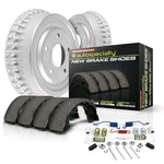 KOE15305DK Powerstop Brake Drum And Shoe Kits 2-WHEEL Set Rear For Olds De Ville. Fixed Price $100.00.