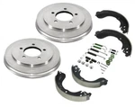 Rear Brake Drums Shoes Spring Kit 4PC For Jeep Compass 2008-2016. Fixed Price $152.00.