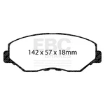 Ebc Brakes UD914 Ultimax Pads. Fixed Price $79.68.