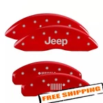 Mgp 42020SJPLRD Gloss Red Caliper Covers For 11-21 Jeep Grand Cherokee. Fixed Price $299.99.