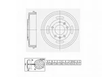 Brake Drum-fvp Premium Replacement Coated Winstop 666383. Fixed Price $109.99.