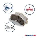 Disc Brake Pad Set-oex Wagner OEX1910. Fixed Price $107.99.