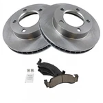 Trq Front Brake & Rotor Kit Pads Ceramic Compatible Wit.... Fixed Price $167.17.