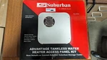 Suburban 6 Gallon Advantage Tankless Water Heater Access Panel Kit White (br). Fixed Price $54.99.