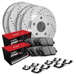 WGUH2-76046 R1 Concepts Brake Disc And Pad Kits 4-WHEEL Set Front & Rear. Fixed Price $406.22.