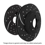 Ebc Brakes GD7044 3GD Series Sport Slotted Rotor Set Fits Bronco F-100 F-150. Fixed Price $302.09.