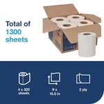 Tork 130251A Centerfeed Paper Wiper White, M2 9X15.5, Case 4. Fixed Price $39.99.