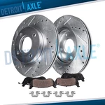 Rear Drilled Brake Rotors Pads Kit For Mazda MX-5 Miata Fiat 124 Spider. Fixed Price $97.27.