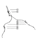 Genuine Mopar Parking Brake Lever 1DL47XDBAD. Fixed Price $21.08.