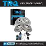 Trq Front And Rear Brake Pad & Rotor Kit Fits 2007-2012 Mazda CX-7. Fixed Price $249.95.