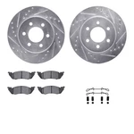 WGUH1-40333 R1 Concepts Brake Disc And Pad Kits 2-WHEEL Set Front For Dakota. Fixed Price $174.62.