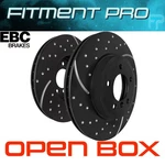 Ebc Slotted Front Brake Disc Rotors For 2003-2017 Honda Pilot Acura Mdx GD7457. Fixed Price $246.13.