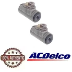 Ac Delco 19175767 Pair Set Of 2 Rear Drum Brake Wheel Cylinders For Chevy Gmc. Fixed Price $54.63.