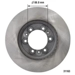Disc Brake Rotor And Hub Assembly Front Duralast By Autozone 31163. Fixed Price $14.99.