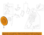 Gm Oem 20-24 Corvette Rear Suspension Brake Components-rotor 23429536. Fixed Price $252.84.