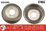 Brake Drum Trw DB4089. Fixed Price $64.34.