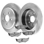 Rear Right & Left Disc Brake Rotors With Pads For Chrysler Pt Cruiser 03-01. Fixed Price $58.98.
