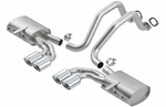 Borla Cat Back Exhaust Kit Touring Fits 97-04 Chevrolet Corvette (C5) / Z06 5.7L. Fixed Price $2127.99.