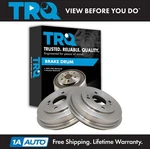 Trq Rear Brake Drums Left & Right Pair Set Of 2 For Honda Civic Fit Insight. Fixed Price $79.95.