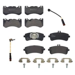 Brembo Front & Rear Low-met Brake Pad Set Sensors Kit For R231 SL63 SL65 Amg. Fixed Price $192.95.