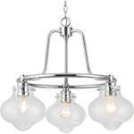 41ELIZABETH ED666663CH Cate Light 21 Inch Chrome Chandelier Ceiling. Fixed Price $184.04.