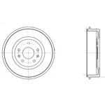 Hella 355301731 Brake Drum. Fixed Price $169.96.